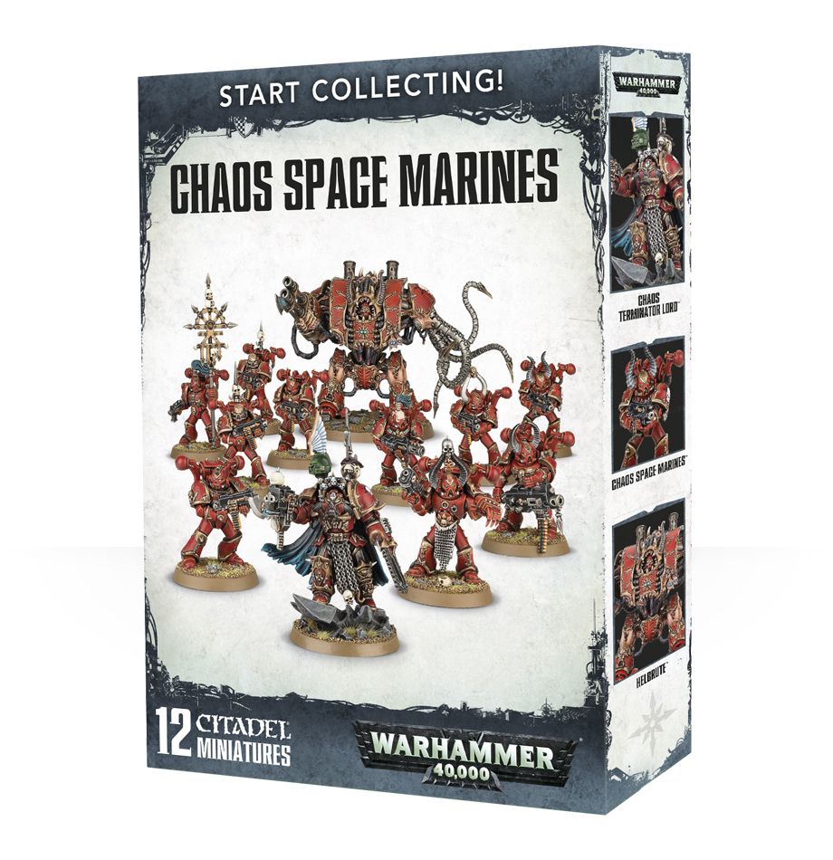Start Collecting! Chaos Space Marines Castle of Games, LLC