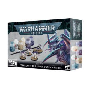 alt art of Tyranids: Termagants and Ripper Swarm + Paints