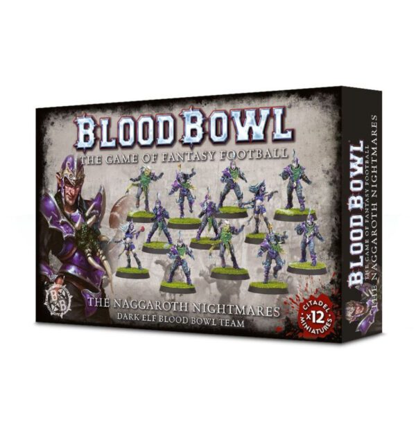 box art of Blood Bowl: Dark Elf Team