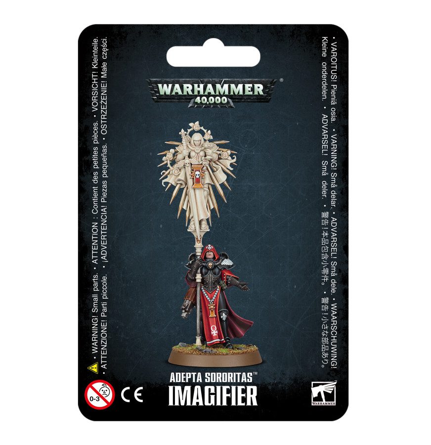 packaging art for Adepta Sororitas: Imagifier