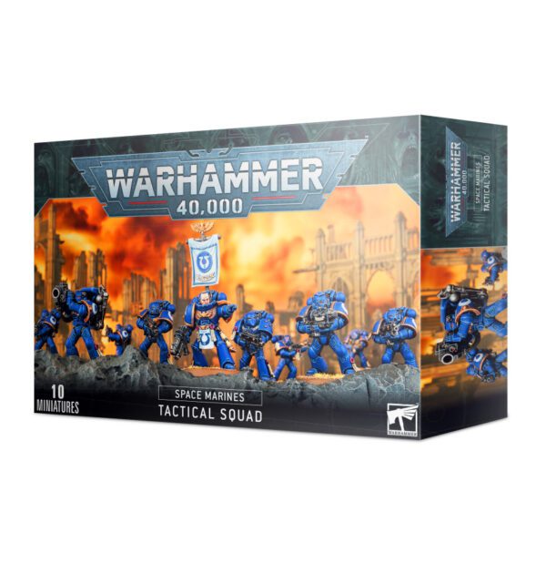 Box art of Space Marines: Tactical Squad