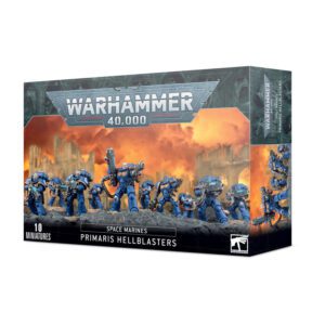 box art of Space Marines: Primaris Hellblasters