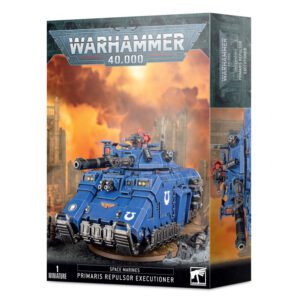 box art of Space Marines Primaris Repulsor Executioner