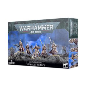 box art of Adeptus Custodes: Sisters of Silence