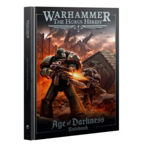 pic of cover of book for Warhammer: The Horus Heresy – Age of Darkness Rulebook