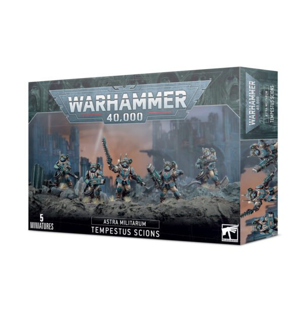 box art of Astra Militarum: Tempestus Scions