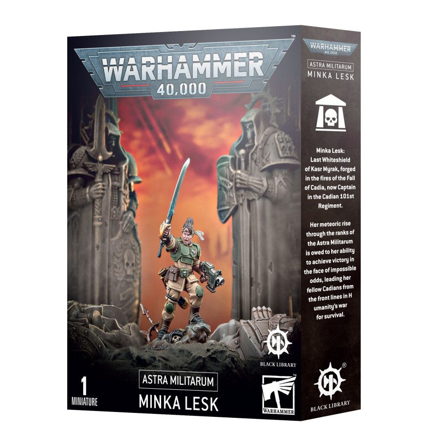 box art of Astra Militarum: Minka Lesk