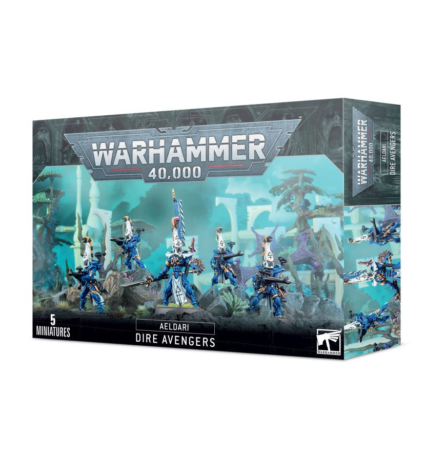 box art of Aeldari: Dire Avengers