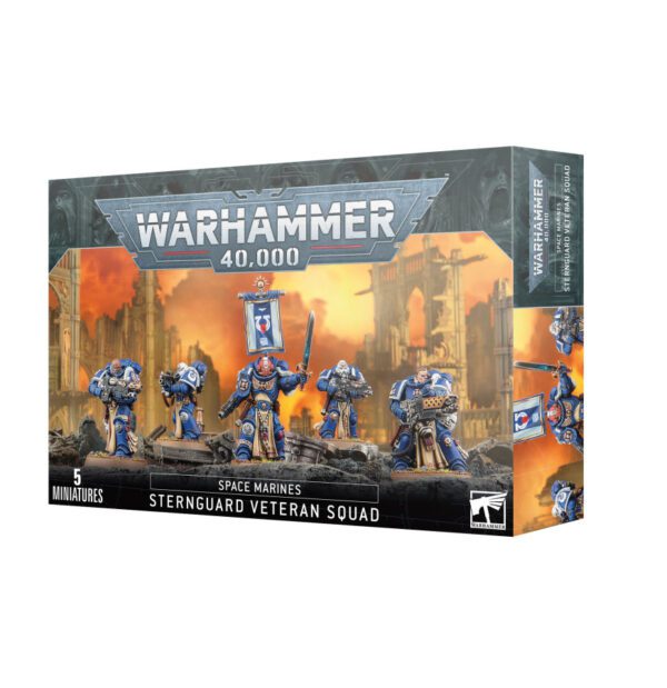 box art of Space Marines: Sternguard Veteran Squad