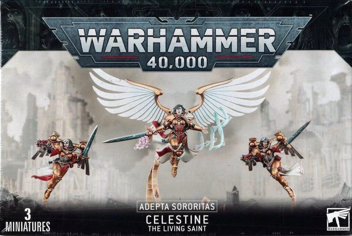 box art of Adepta Sororitas: Celestine, the Living Saint