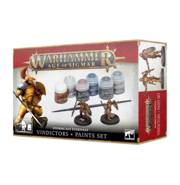 box art of Stormcast Eternals: Vindictors + Paint Set