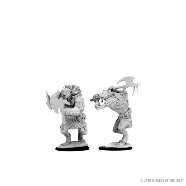 image of Dungeons & Dragons: Nolzur's Marvelous Unpainted Miniatures - W01 Gnolls