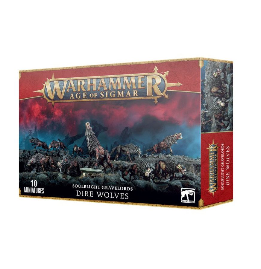 box art of Soulblight Gravelords: Dire Wolves