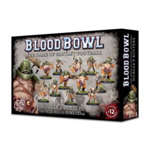 box art of Blood Bowl: Nurgle Team - Nurgle's Rotters