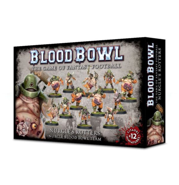 box art of Blood Bowl: Nurgle Team - Nurgle's Rotters