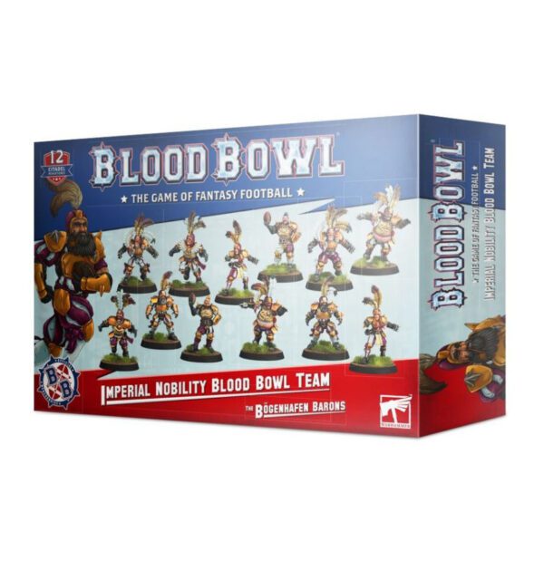 box art of Blood Bowl: Imperial Nobility Team - the Bogenhafen Barons