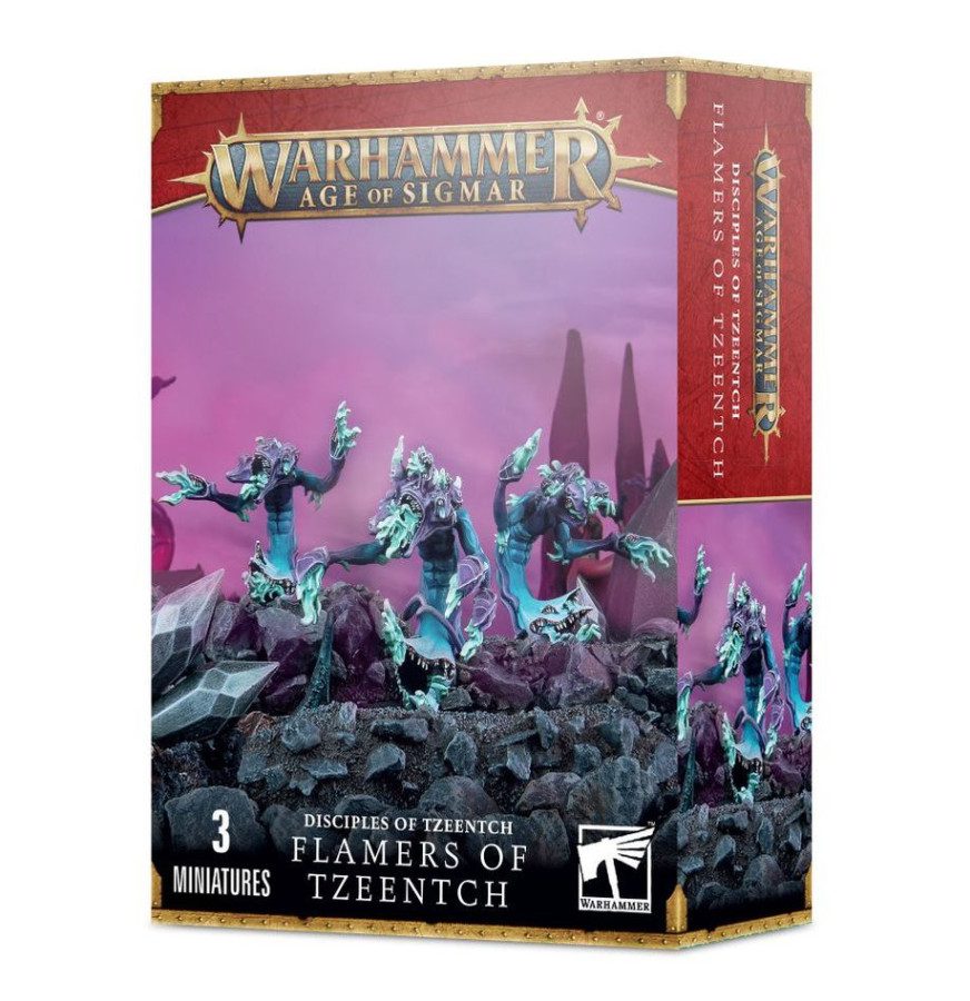 box art of Disciples of Tzeentch: Flamers of Tzeentch