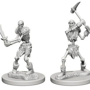 image of Dungeons & Dragons: Nolzur's Marvelous Unpainted Miniatures - W01 Skeletons