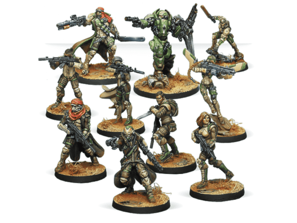 photo of Haqqislam Action Pack painted miniatures