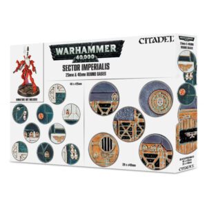 box art of Sector Imperialis 25 & 40mm Round Bases