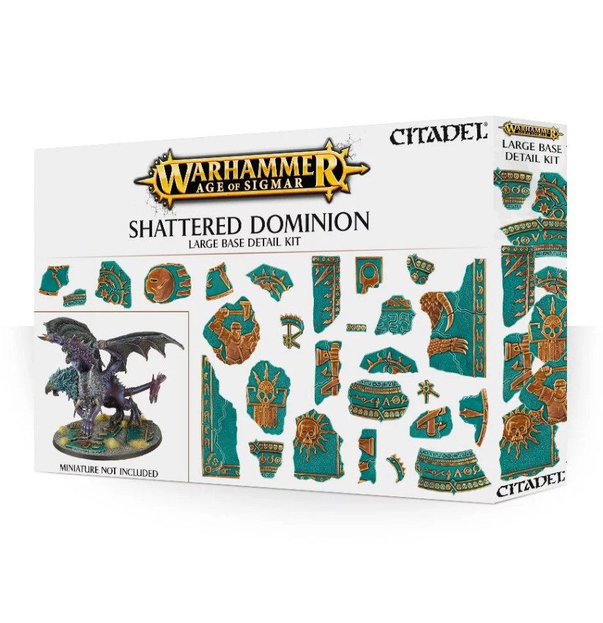 box art of Shattered Dominion Large Base Detail Kit