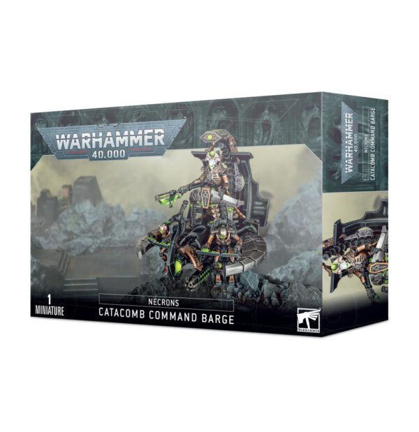 box art of Necrons: Catacomb Command Barge