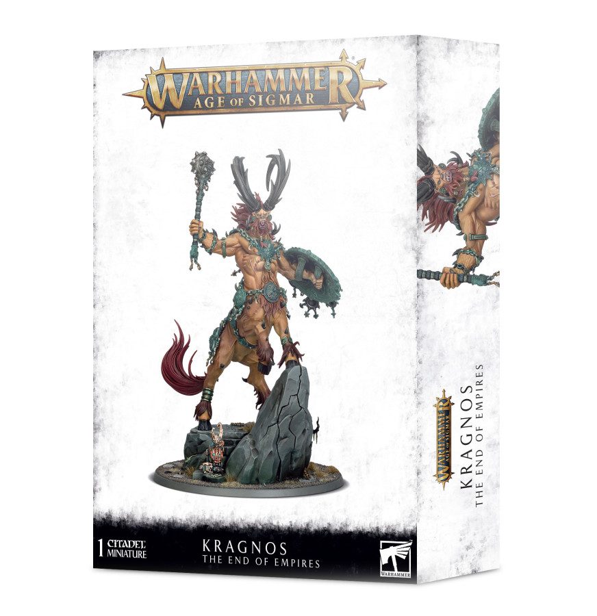 box art of Warhammer Age of Sigmar: Kragnos, the End of Empires