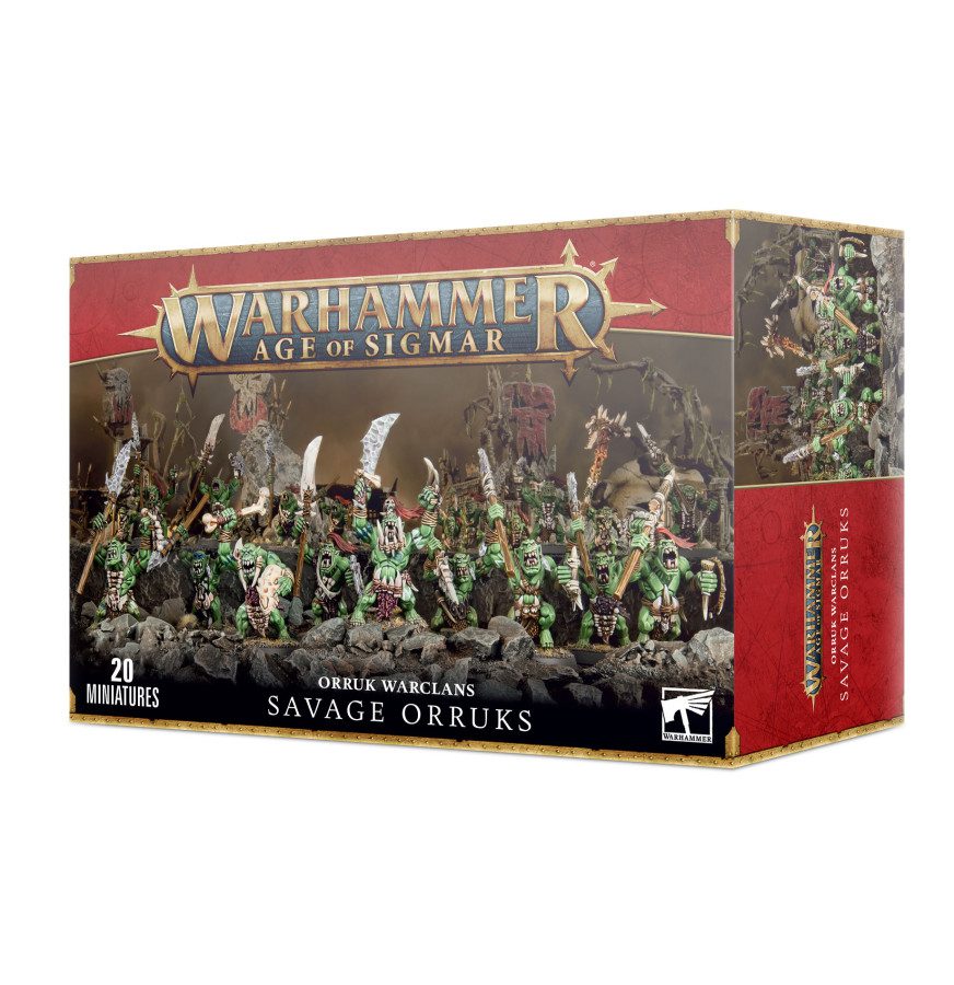 box art of Orruk Warclans: Savage Orruks