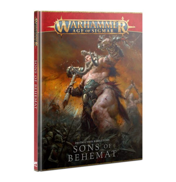 cover art for Battletome: Sons of Behemat 2022