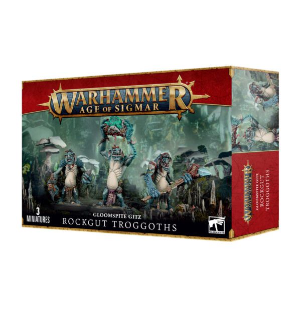 box art of Gloomspite Gitz: Rockgut Troggoths