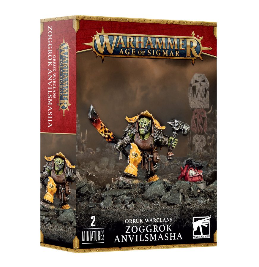 box art of Orruk Warclans: Zoggrok Anvilsmasha