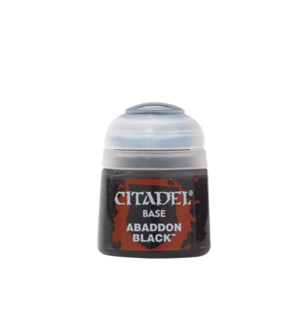 image of Citadel Base Paint: Abaddon Black