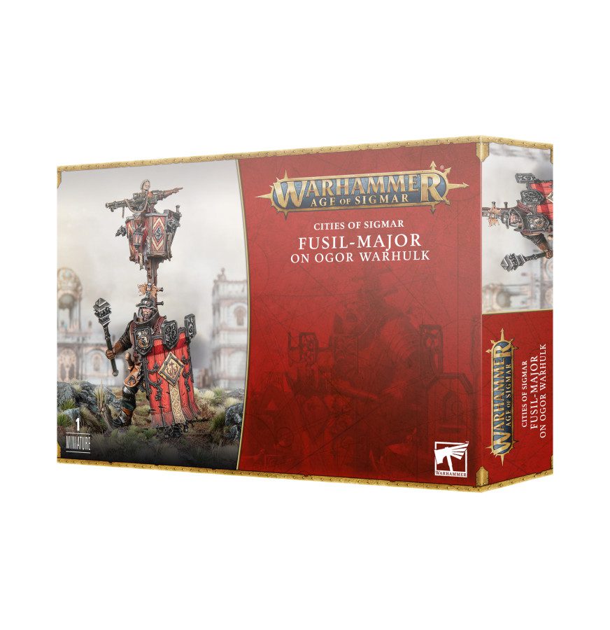 box art of Cities of Sigmar: Fusil-Major on Ogor Warhulk