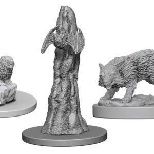 image of Pathfinder Deep Cuts Unpainted Miniatures: W01 Familiars