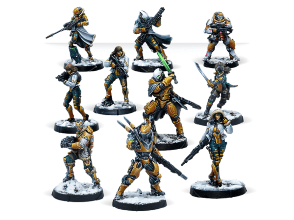 photo of Yu Jing Action Pack painted miniatures