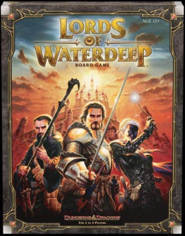 box art of Dungeons & Dragons: Lords of Waterdeep Board Game