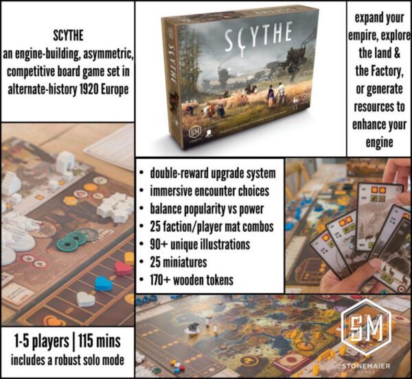 explanation and component image of Scythe