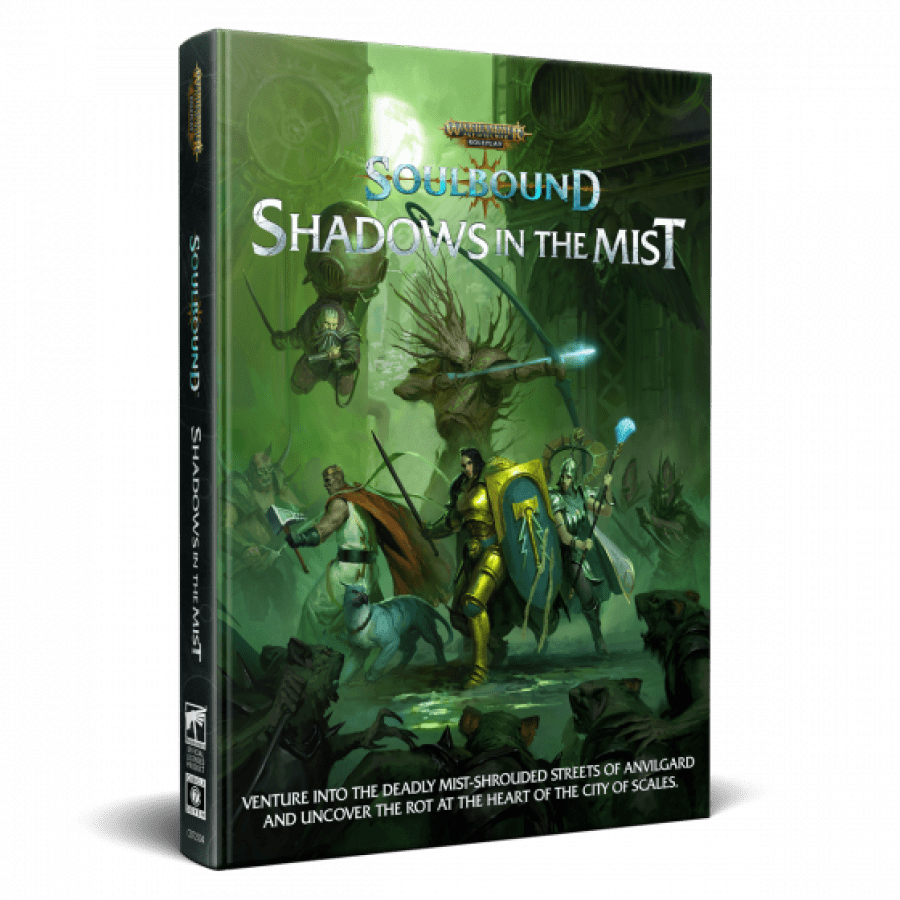 cover art of Warhammer Age of Sigmar RPG Soulbound: Shadows in the Mist