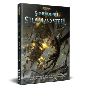 cover art of Warhammer Age of Sigmar RPG Soulbound: Steam and Steel