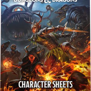 cover art of Dungeons & Dragons: Character Sheets 2024