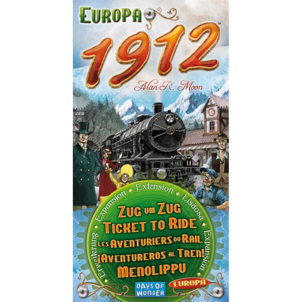 box art of Ticket to Ride: Europa 1912 Expansion