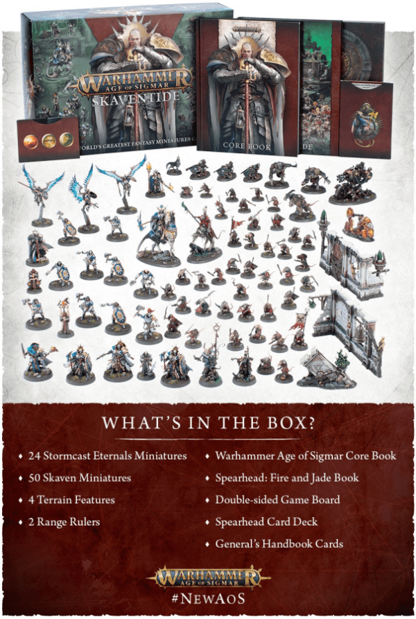 image of contents of Age of Sigmar: Skaventide