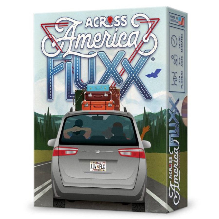 box art of Across America Fluxx