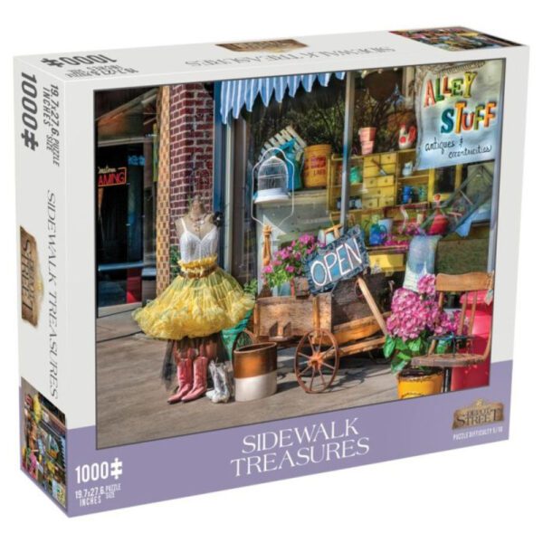 box art of Sidewalk Treasures 1000 Pieces