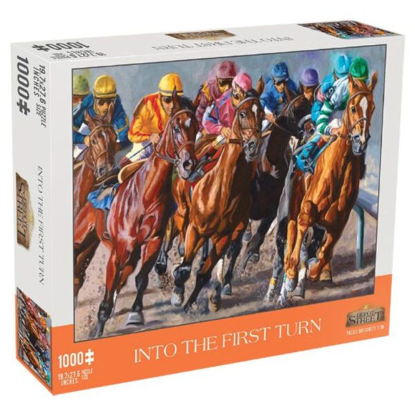 box art of Into the First Turn 1000 Pieces