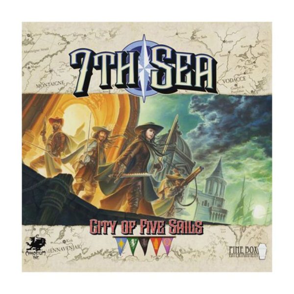 box art of 7th Sea: City of Five Sails