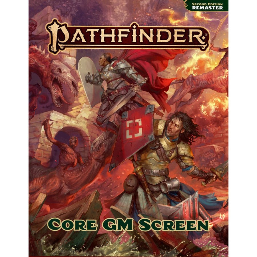 cover art of Pathfinder 2E: Core GM Screen Remastered