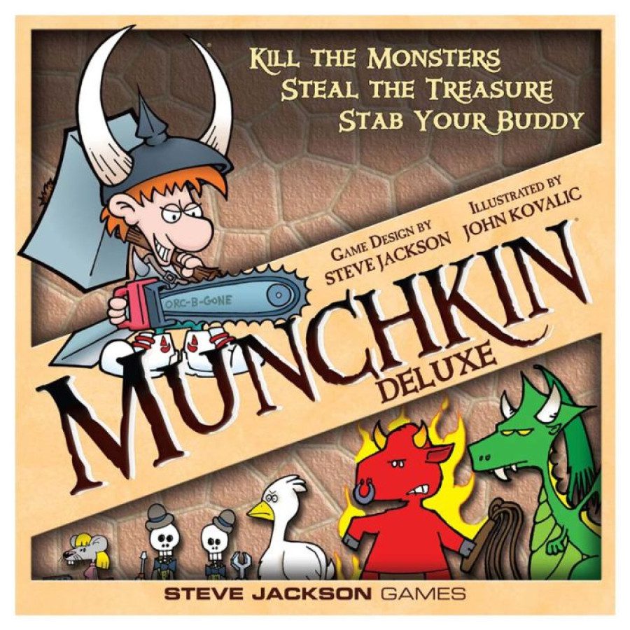 box art of Munchkin Deluxe