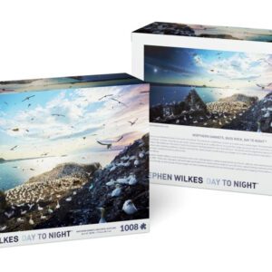 box art of Stephen Wilkes: Day to Night - Northern Gannets, Bass Rock, Scotland 1008 Pieces