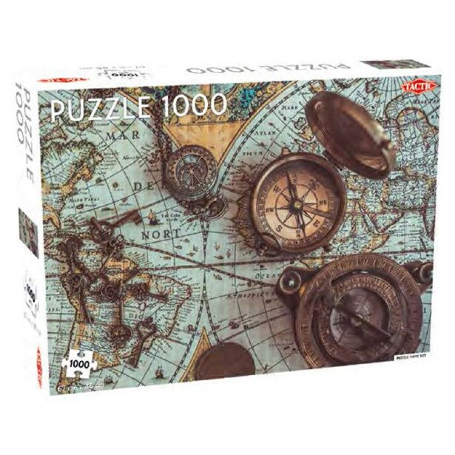 box art of Vintage Sea Map 1000 Pieces